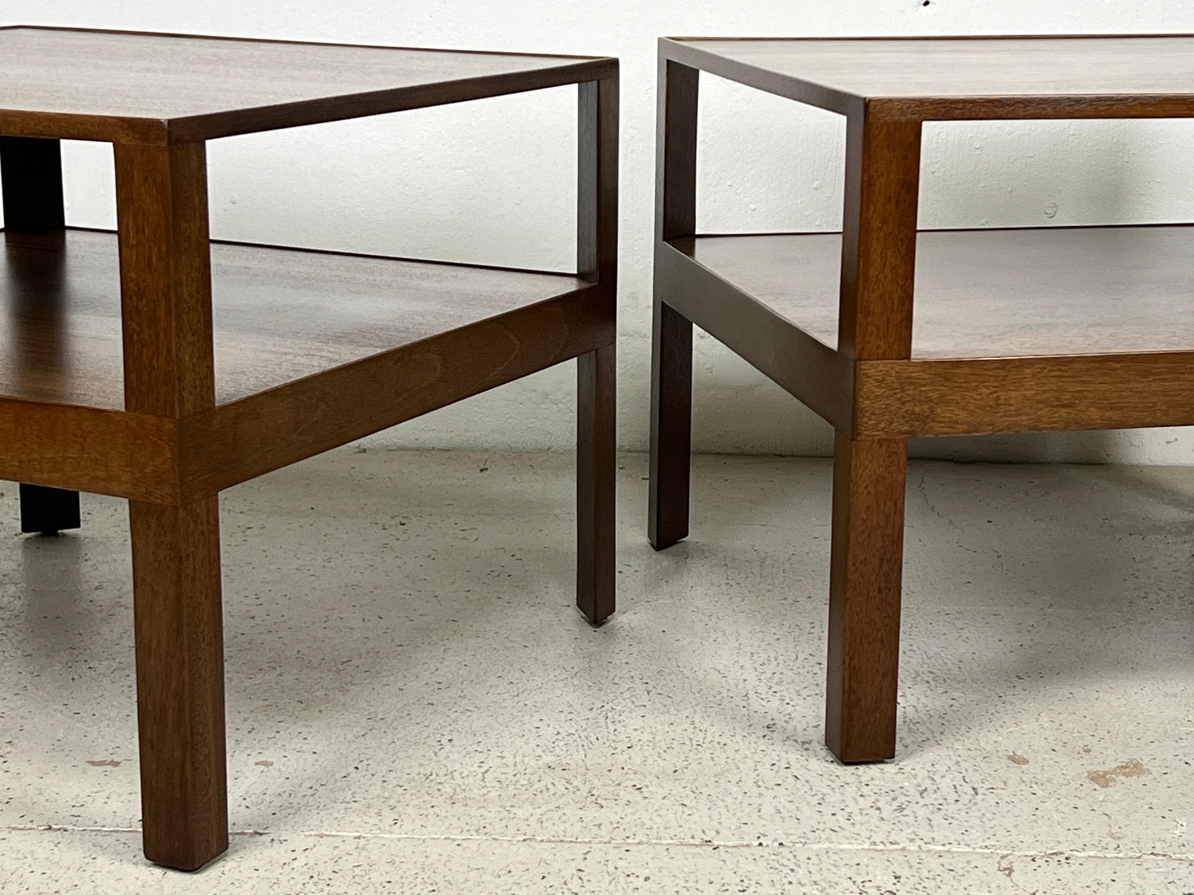 Pair of Tables by Edward Wormley for Dunbar For Sale 4
