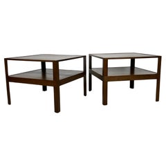 Retro Pair of Tables by Edward Wormley for Dunbar