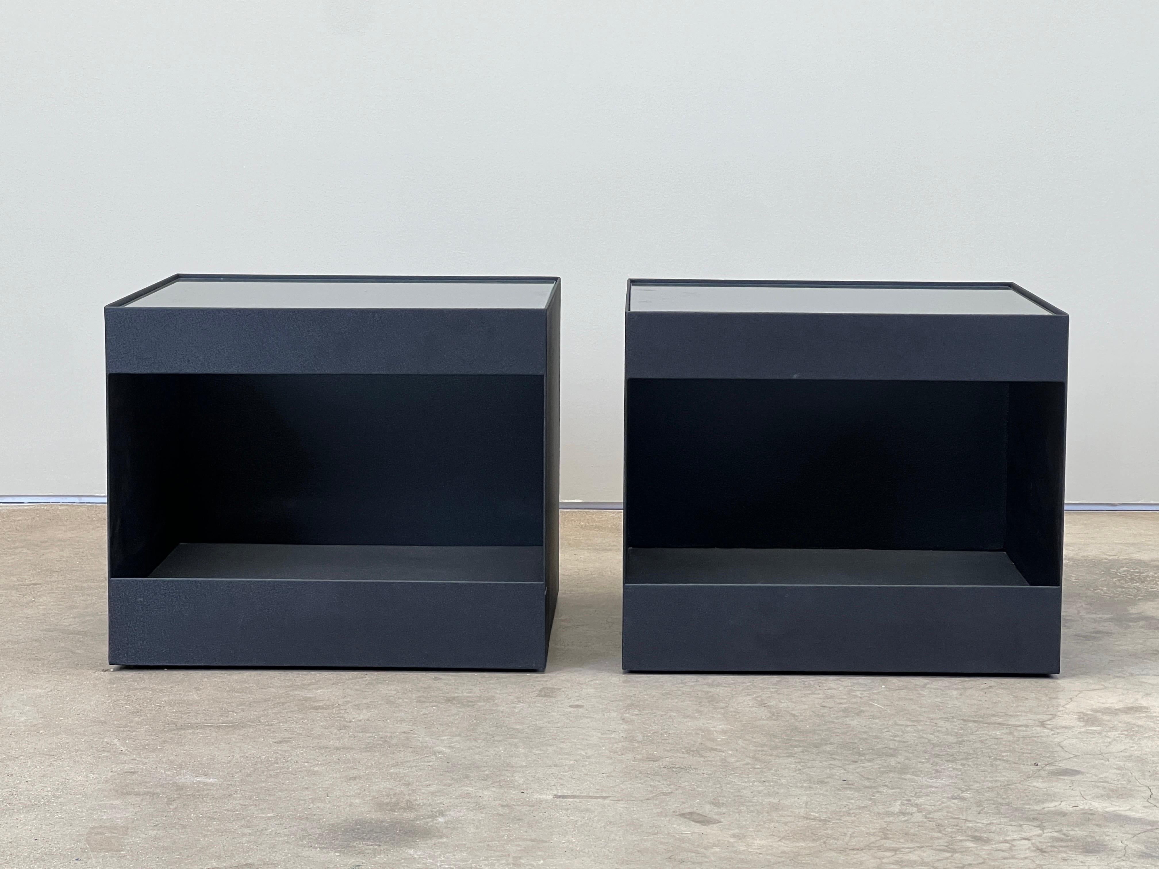 Pair of Tables by Joe D'Urso for Knoll For Sale 1