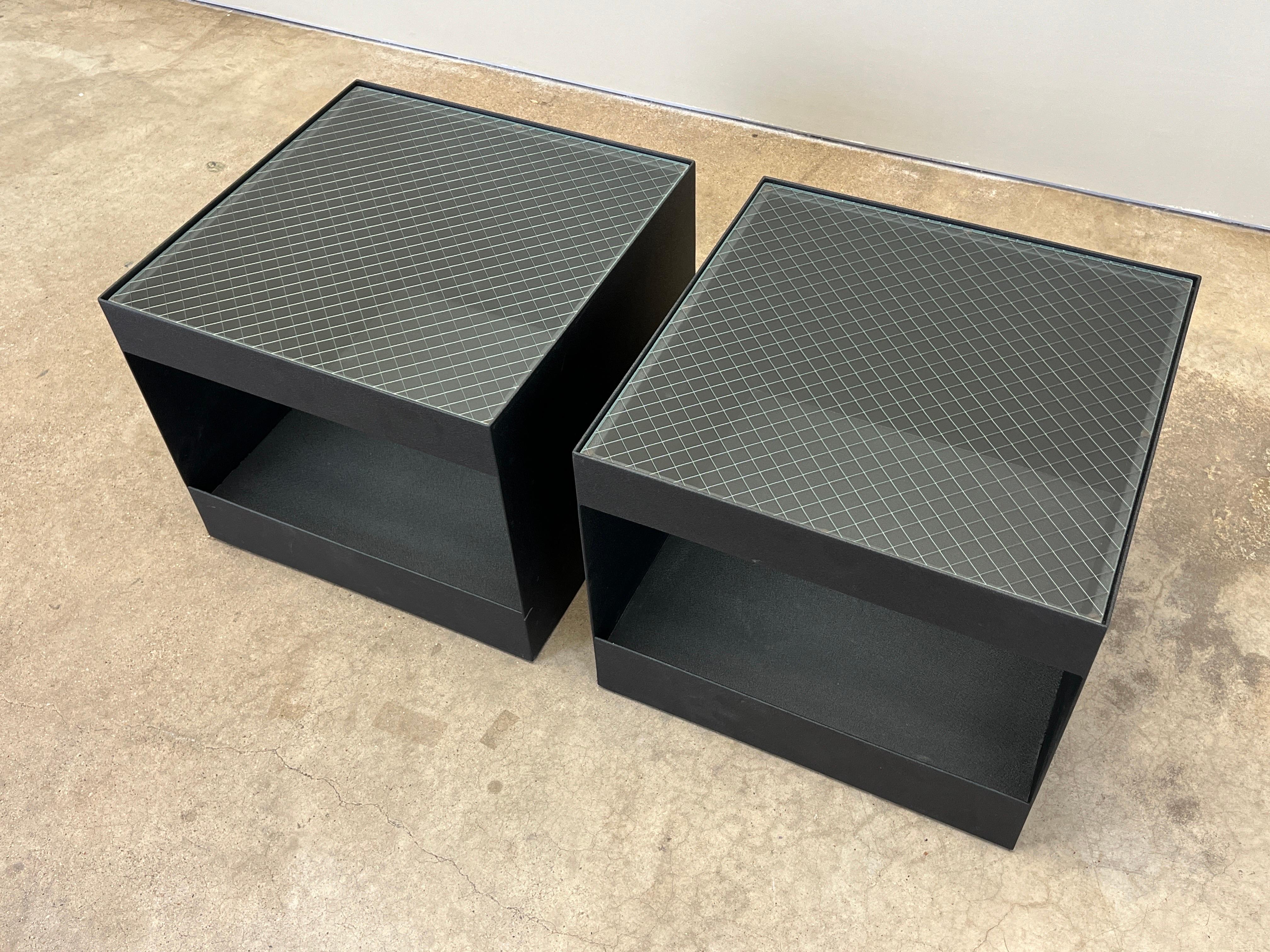Pair of Tables by Joe D'Urso for Knoll For Sale 3