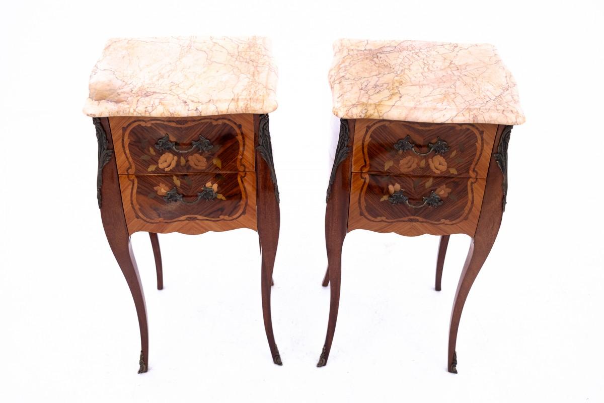 French Pair of tables, France, circa 1930