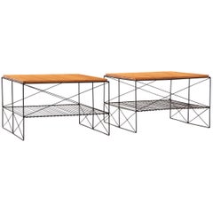Pair of Tables in the Style of Charles and Ray Eames