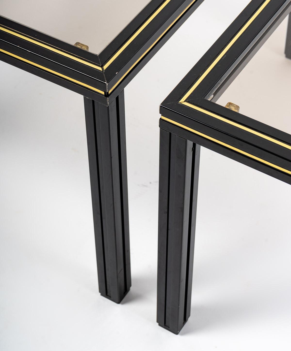 Late 20th Century Pair of tables in the style of Pierre Vandel, 1970