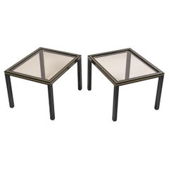 Pair of tables in the style of Pierre Vandel, 1970