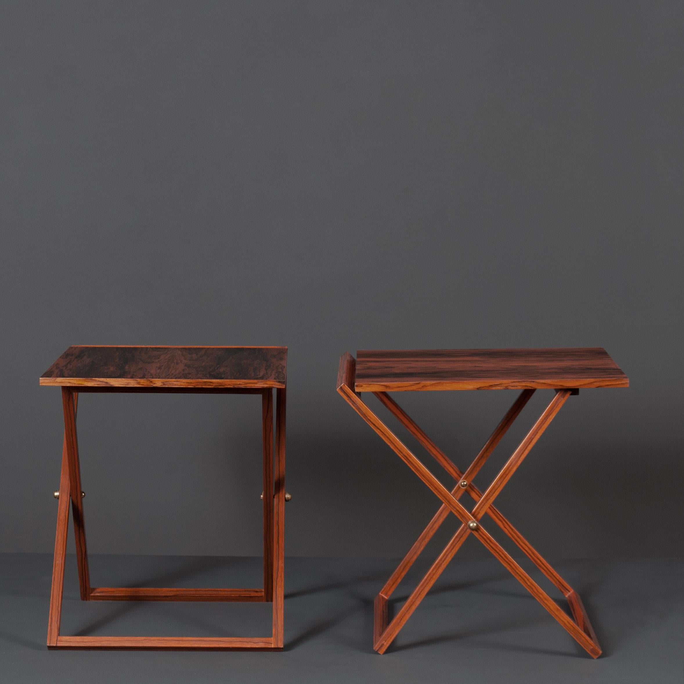 Pair of Tables, Nightstands, Illum Wikkelso 2