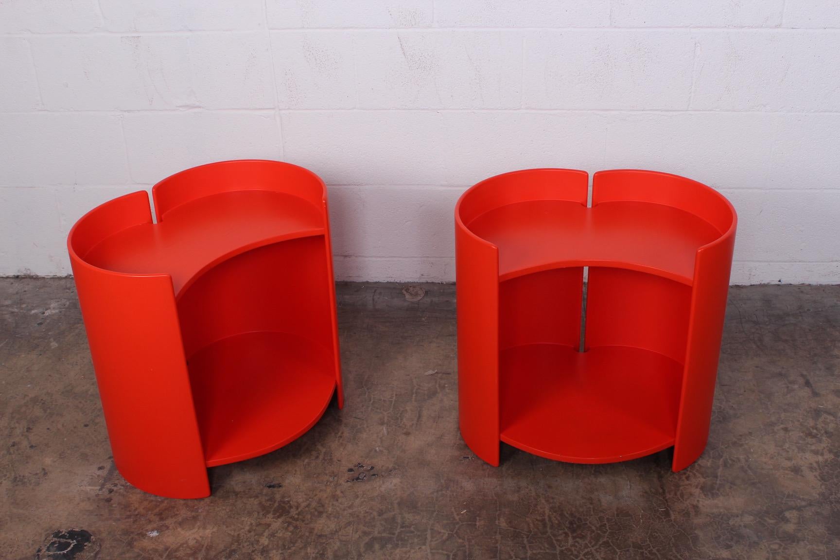 Pair of Tables or Nightstands by Kazuhide Takahama In Good Condition In Dallas, TX