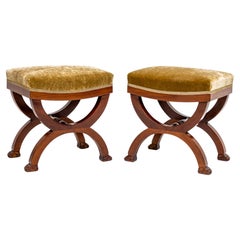 Pair of Tabourets, 2nd Half 19th Century