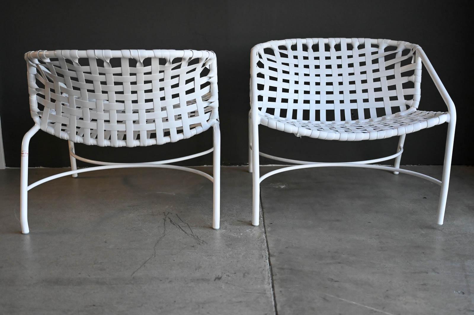 Américain Paire de fauteuils de salon Tadao Inouye pour Brown Jordan Kantan, vers 1960 en vente