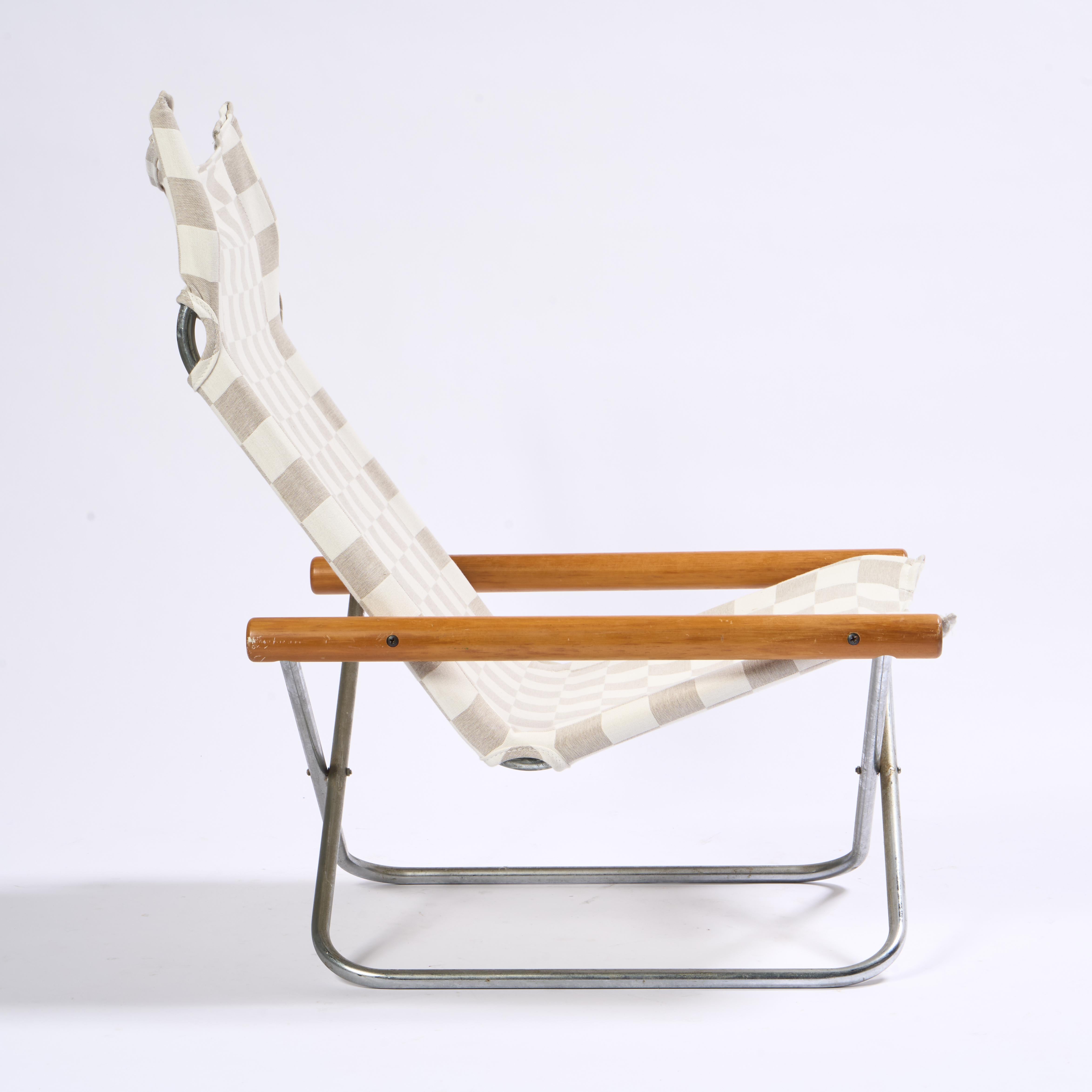 Paire de chaises et d'ottomans Takeshi Nii, Japon, vers 1950 Bon état - En vente à Greensboro, NC