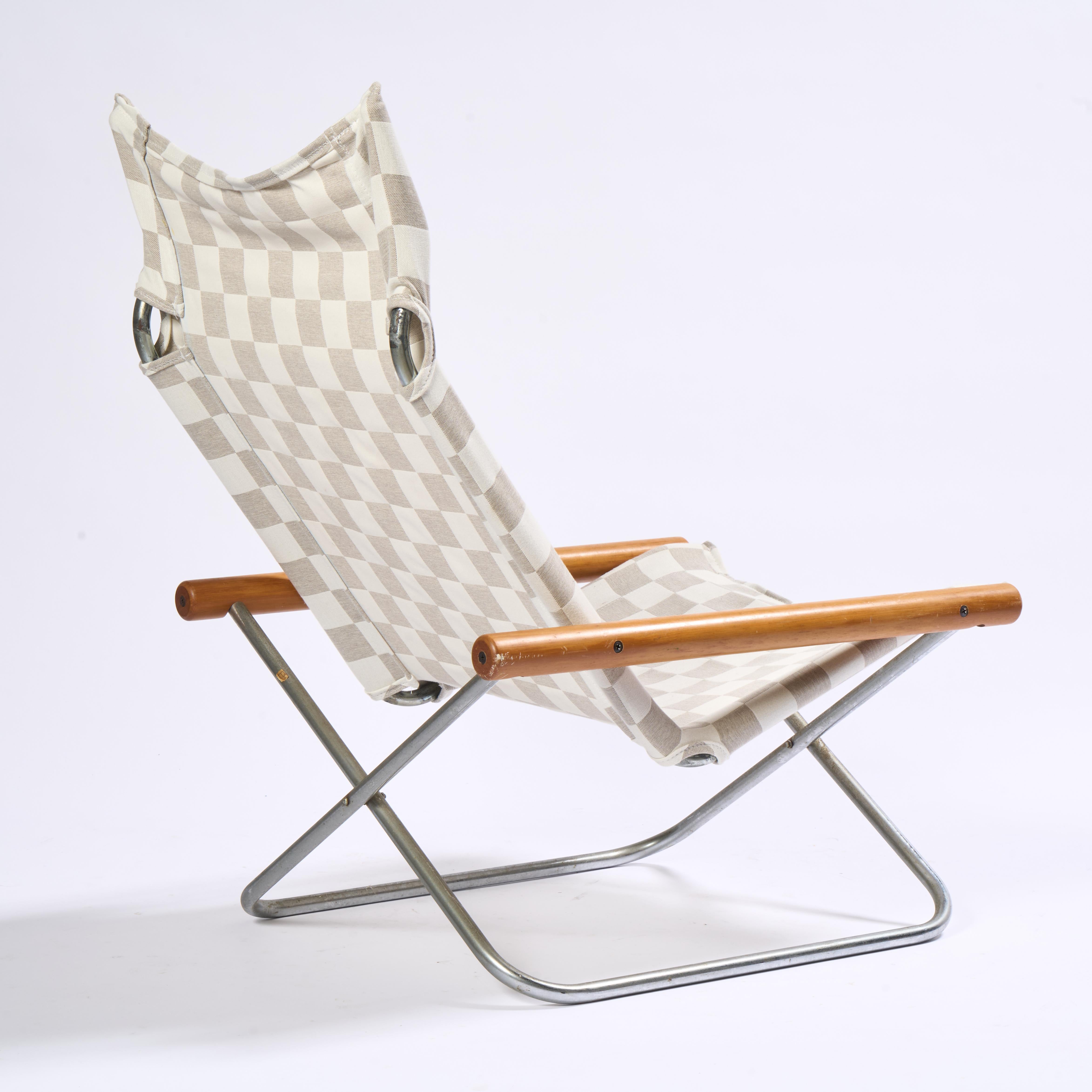 Milieu du XXe siècle Paire de chaises et d'ottomans Takeshi Nii, Japon, vers 1950 en vente