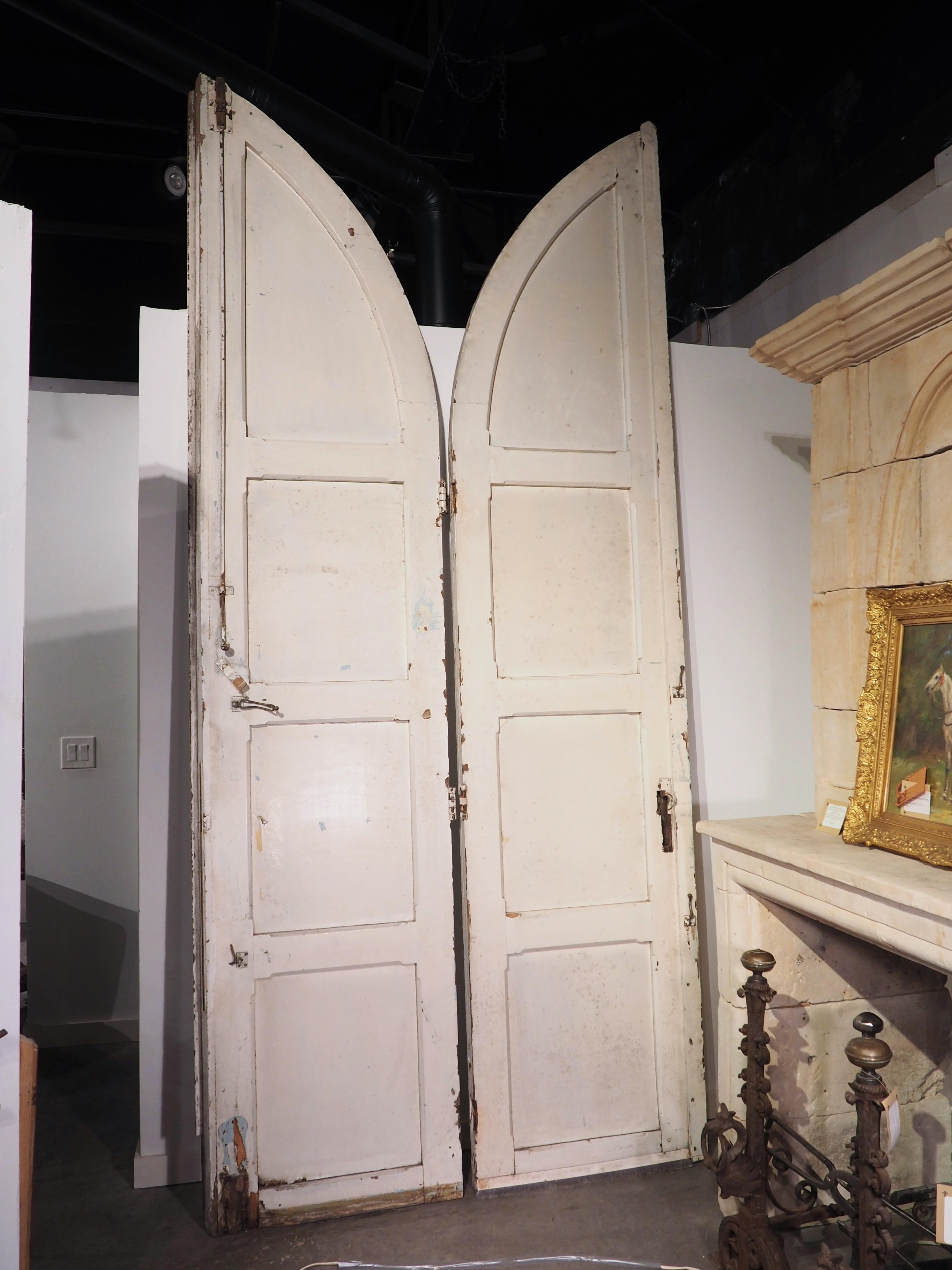 Pair of Tall 19th Century Chapel Doors from Belgium For Sale 10