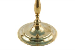 Pair of Tall Antique Brass Candlesticks