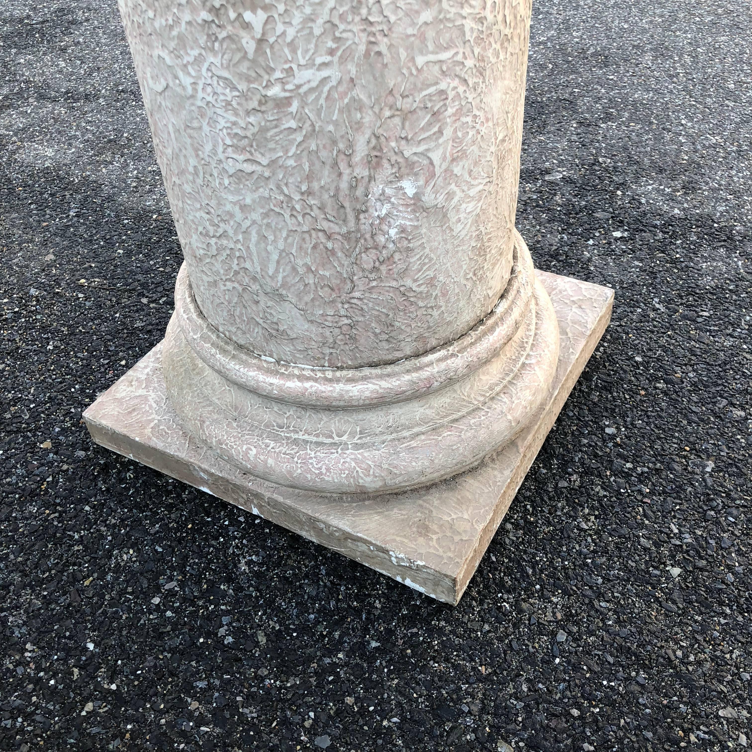 Pair of Tall Architectural Ionic-Order Columns In Good Condition In Haddonfield, NJ