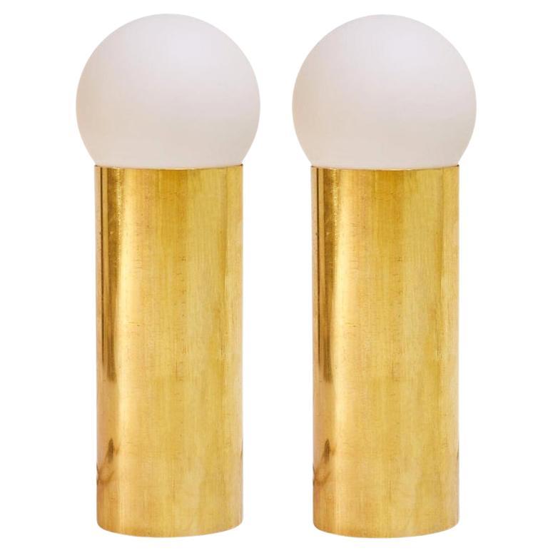Coppia di lampade alte Astree di Pia Chevalier