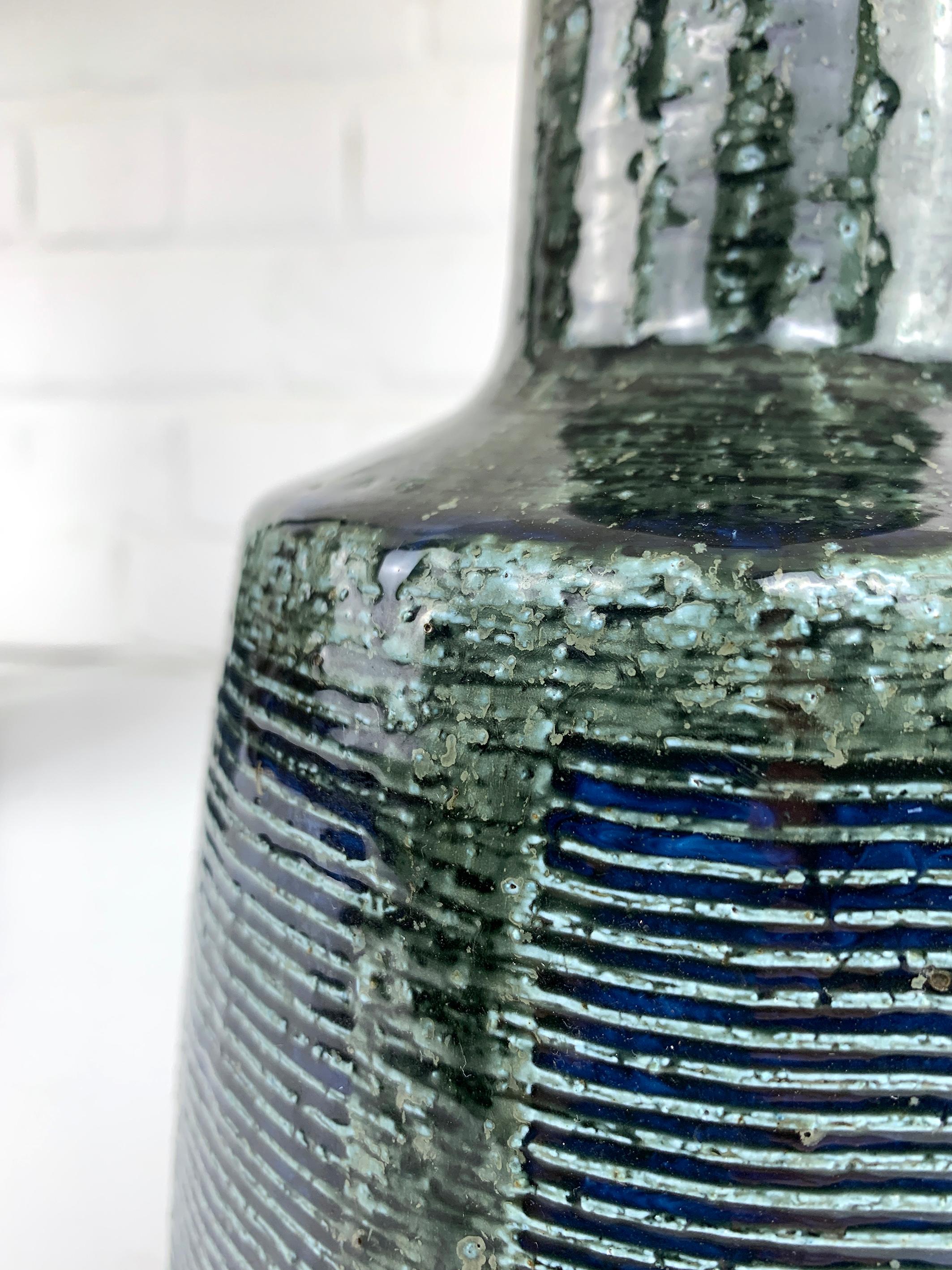 Pair of Tall Ceramic Table Lamps by Palshus, Design by Esben Klint for Le Klint 4