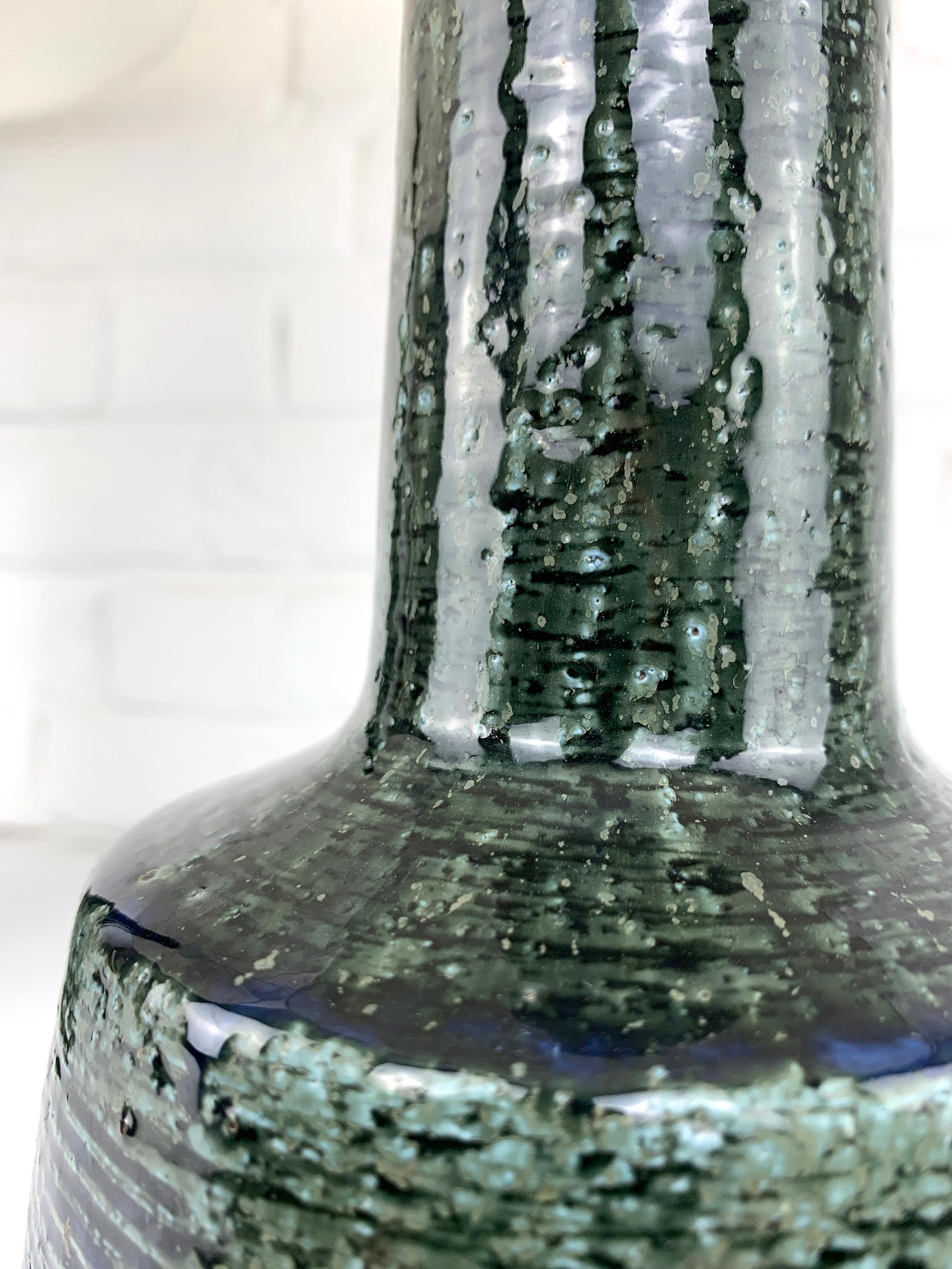 Pair of Tall Ceramic Table Lamps by Palshus, Design by Esben Klint for Le Klint 5