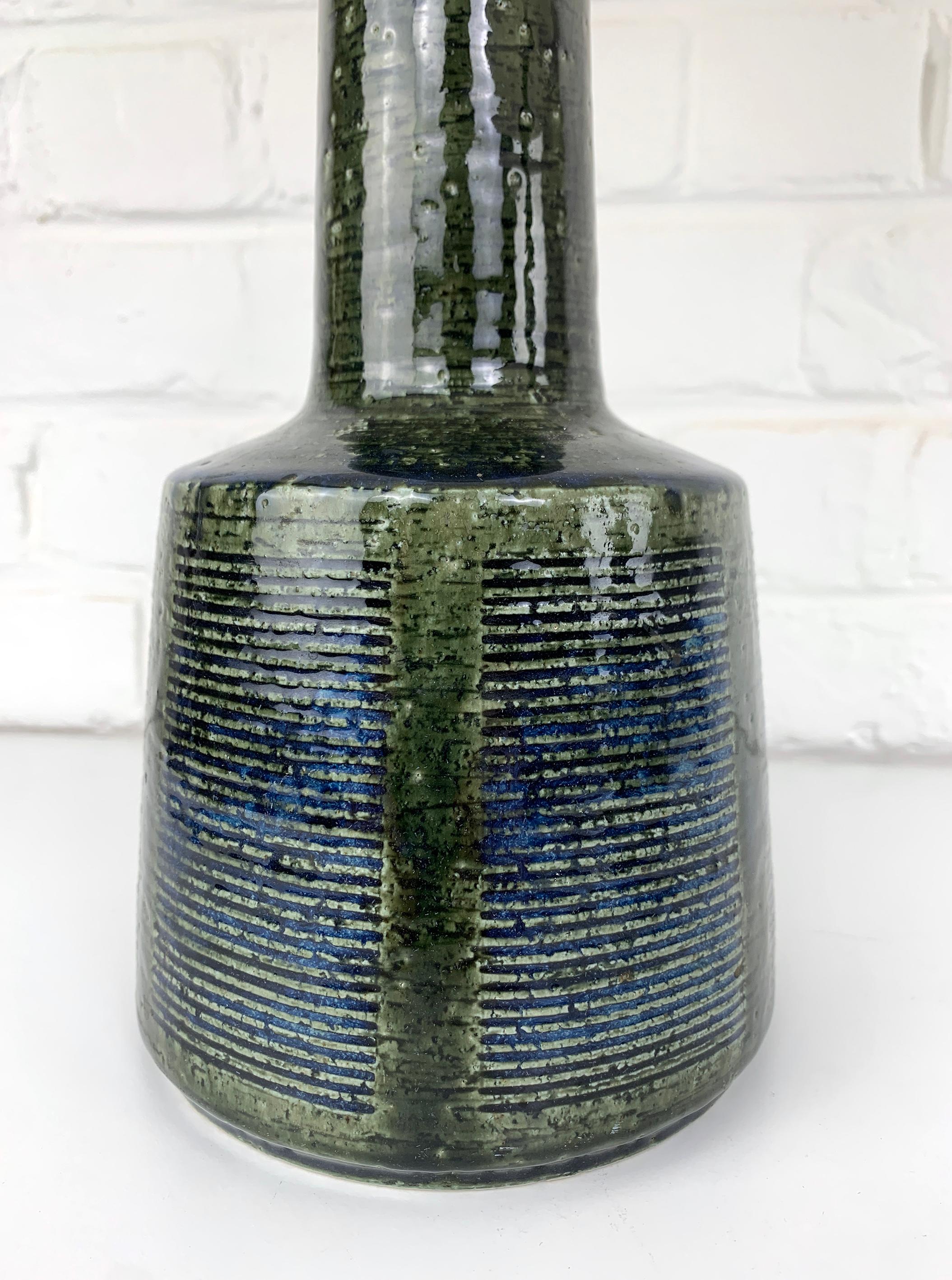 Pair of Tall Ceramic Table Lamps by Palshus, Design by Esben Klint for Le Klint 6