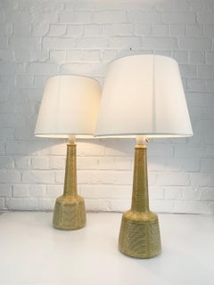 Pair of Tall Ceramic Table Lamps by Palshus, Design by Esben Klint for Le Klint
