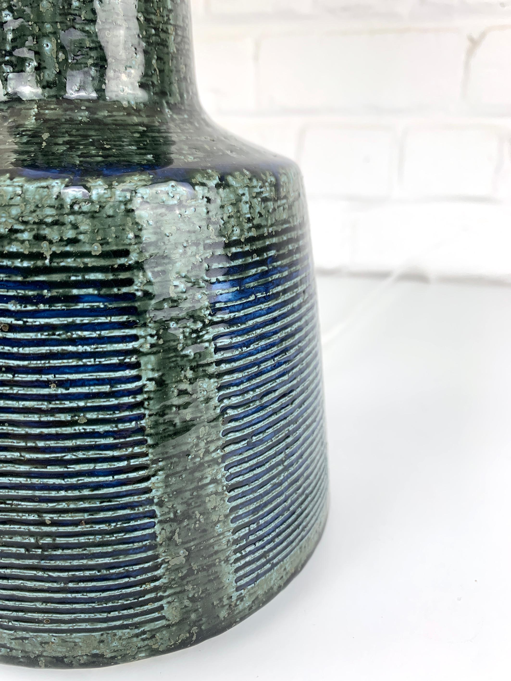 Pair of Tall Ceramic Table Lamps by Palshus, Design by Esben Klint for Le Klint 1