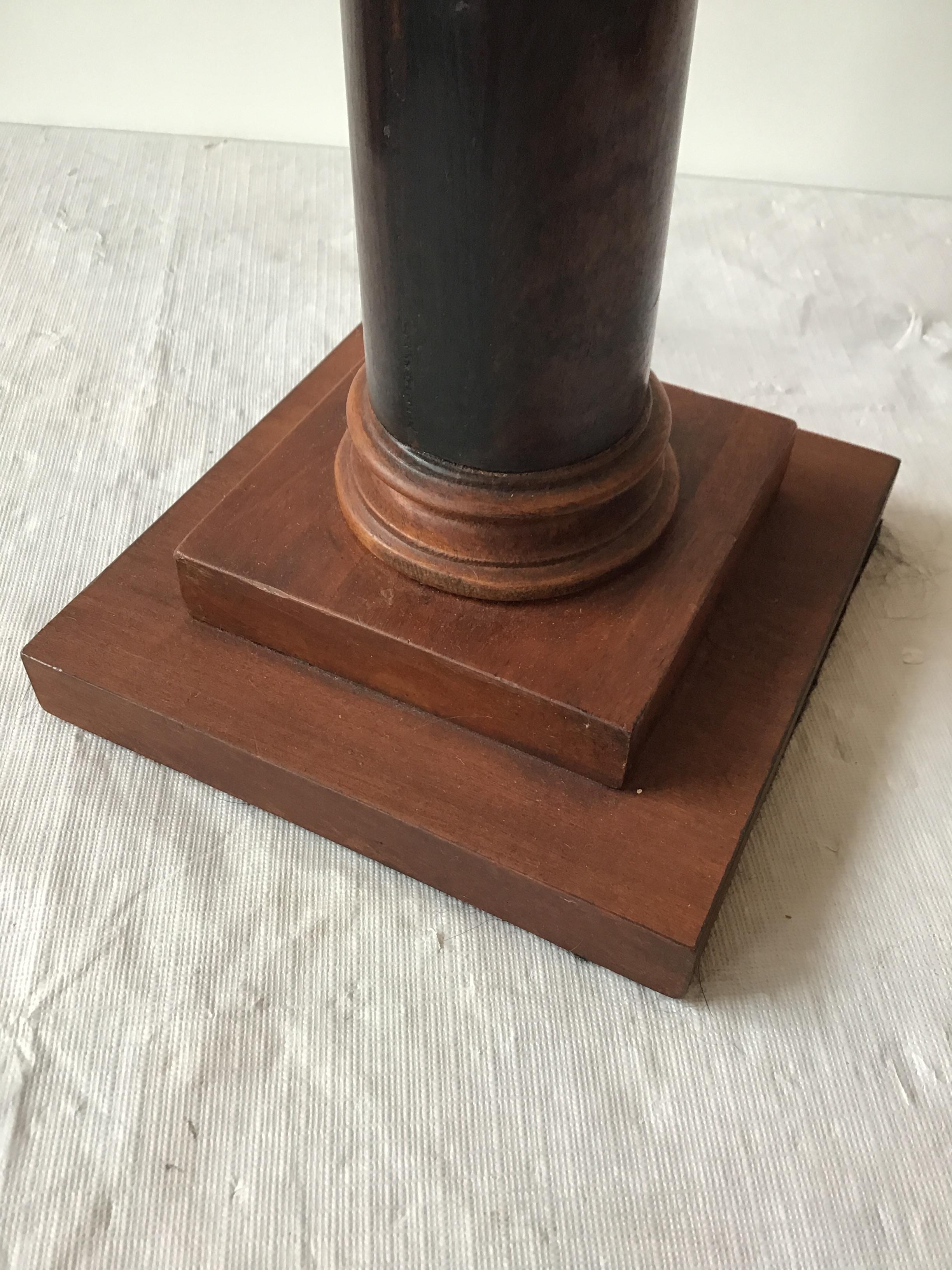 Pair of Tall Decorative Wood Columns 3