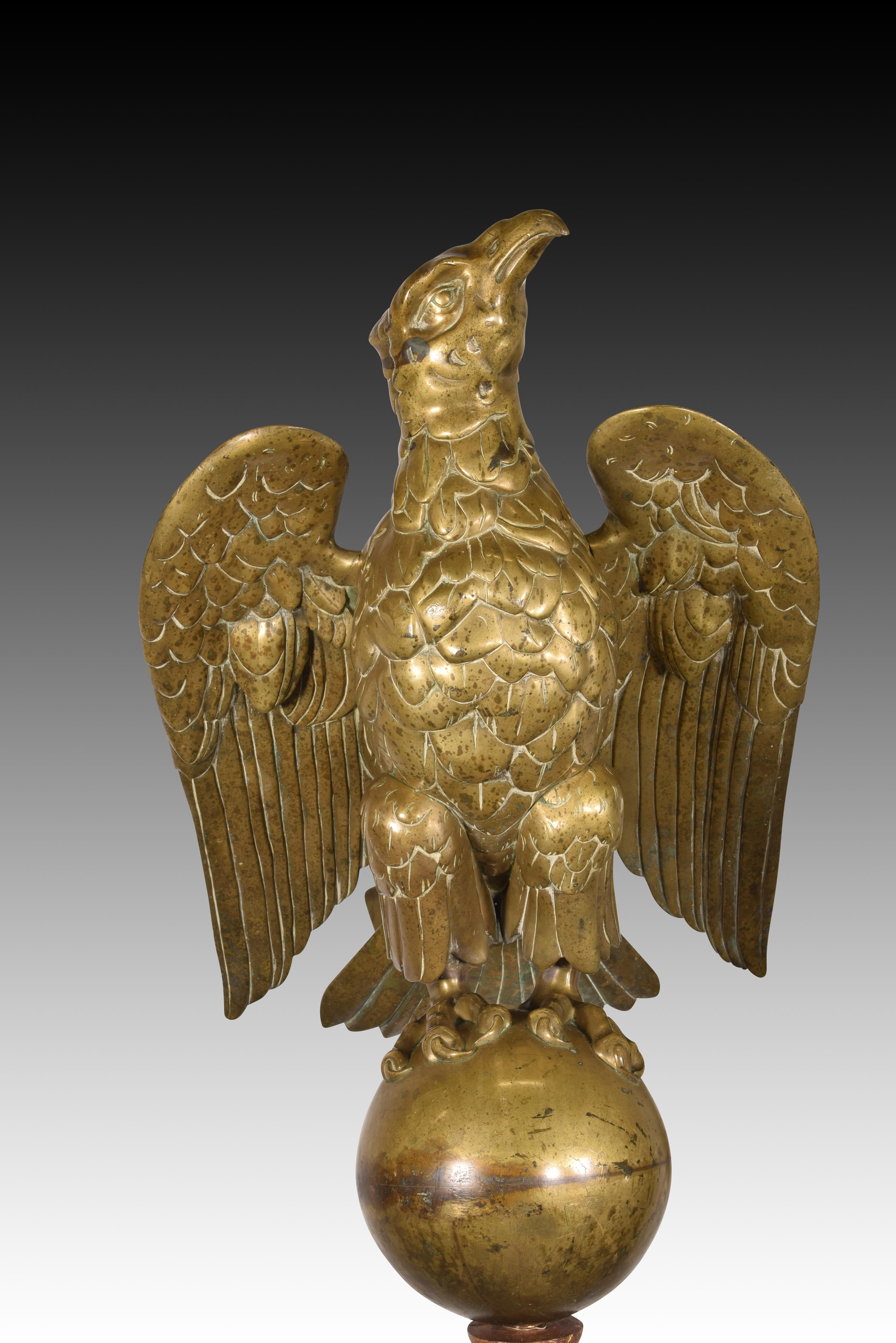 Zwei hohe Adler-Rednerpulte. Bronze, usw. 16. Jahrhundert und später. im Angebot 5