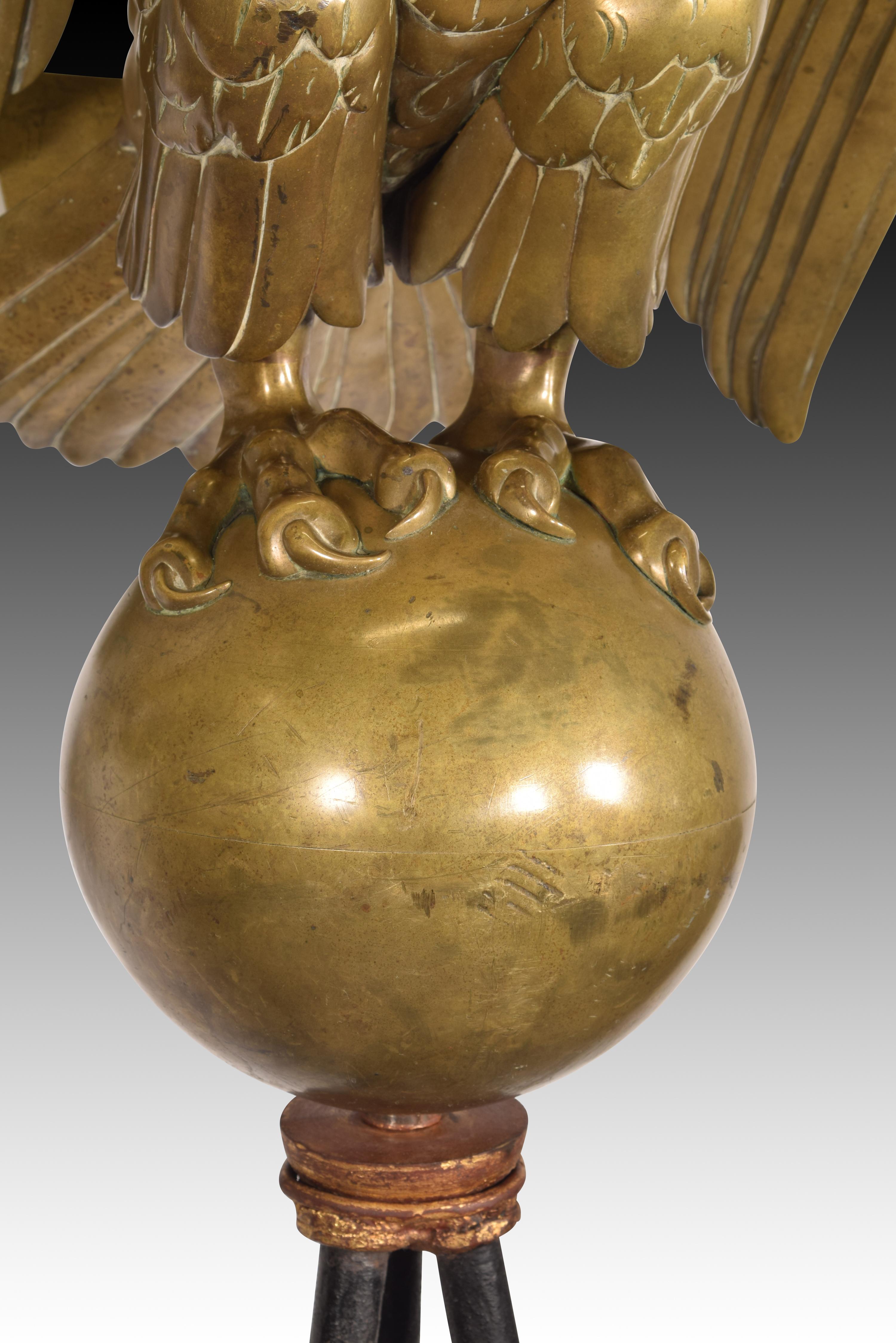 Zwei hohe Adler-Rednerpulte. Bronze, usw. 16. Jahrhundert und später. im Angebot 7