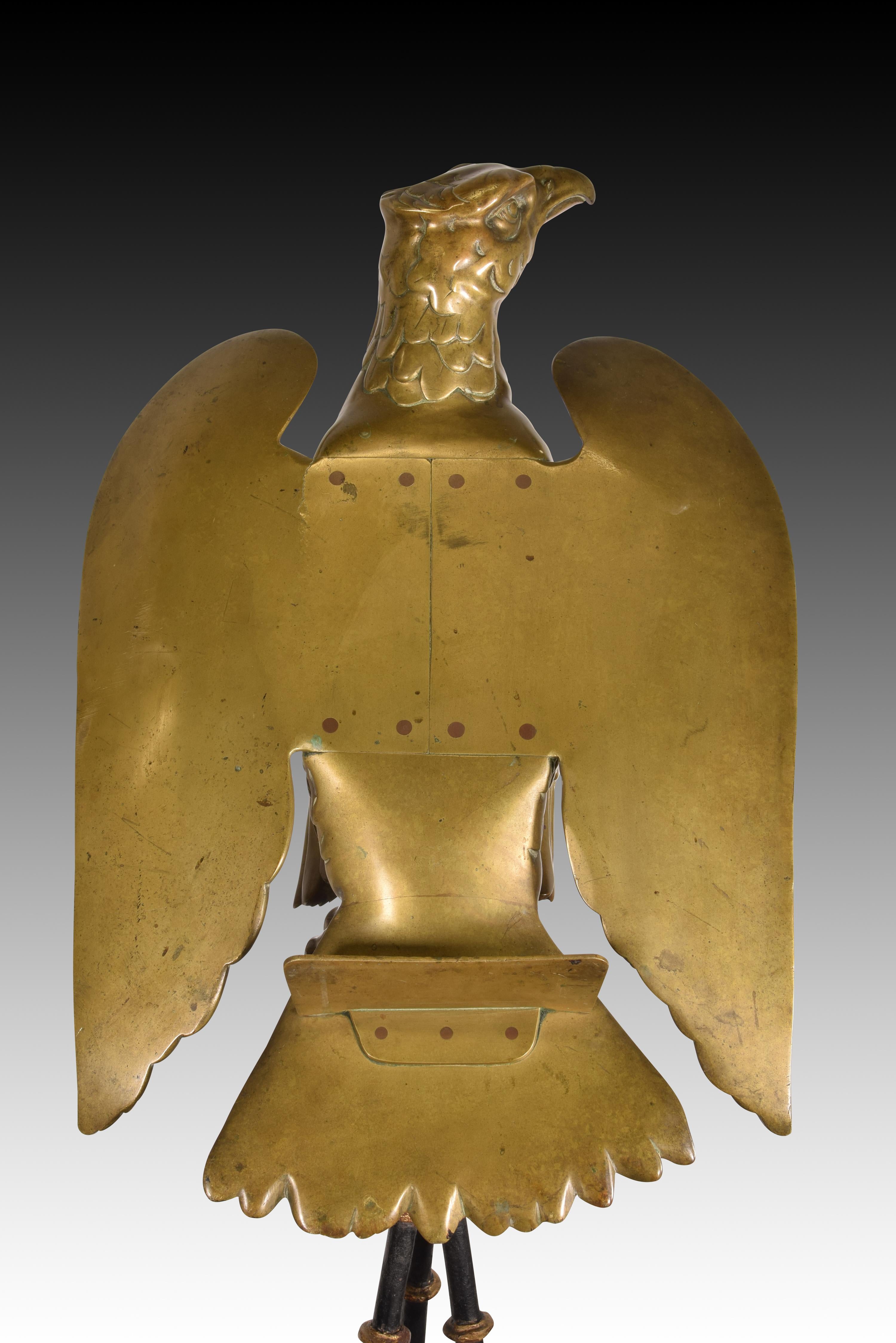 Zwei hohe Adler-Rednerpulte. Bronze, usw. 16. Jahrhundert und später. im Angebot 8