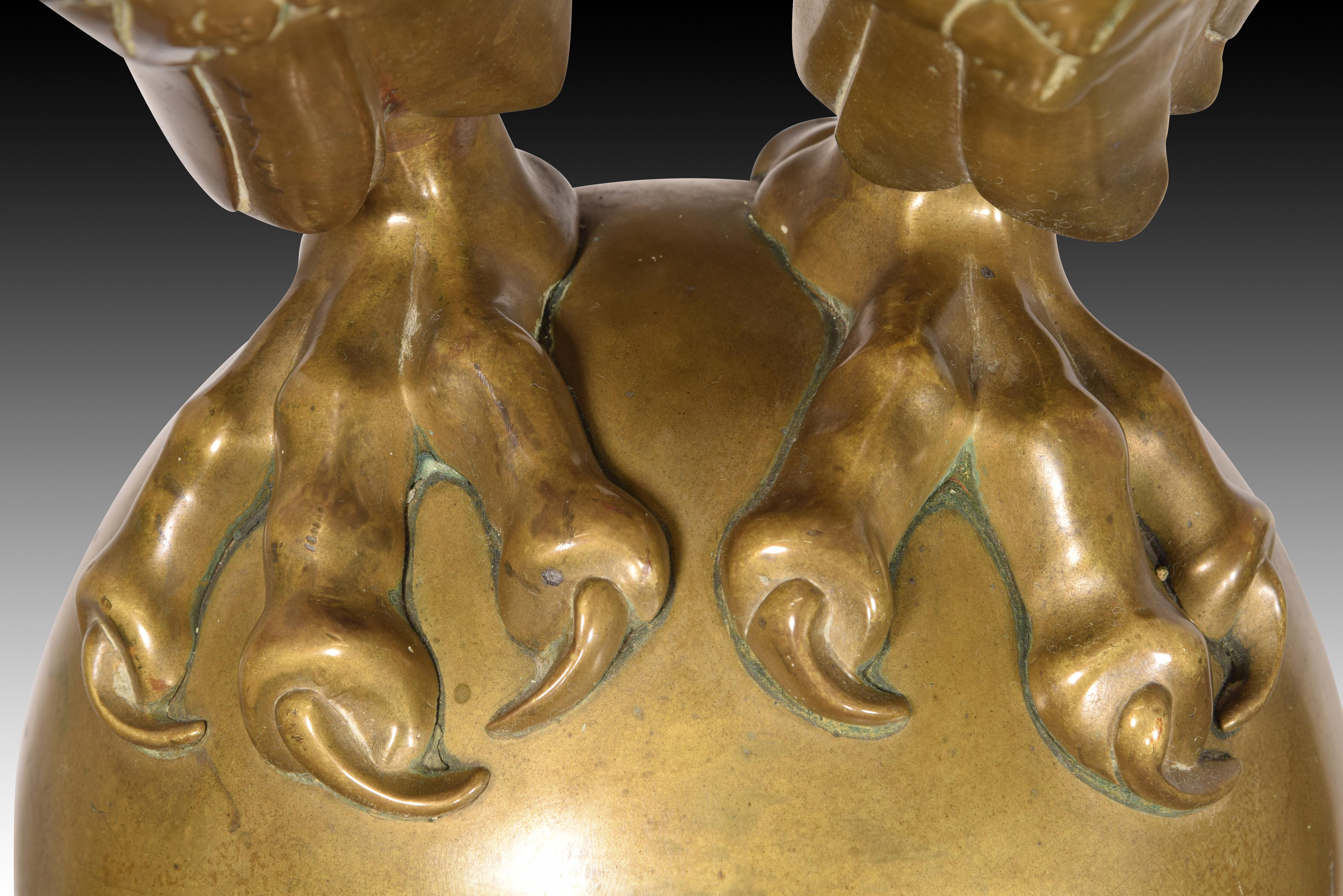 Zwei hohe Adler-Rednerpulte. Bronze, usw. 16. Jahrhundert und später. im Angebot 10