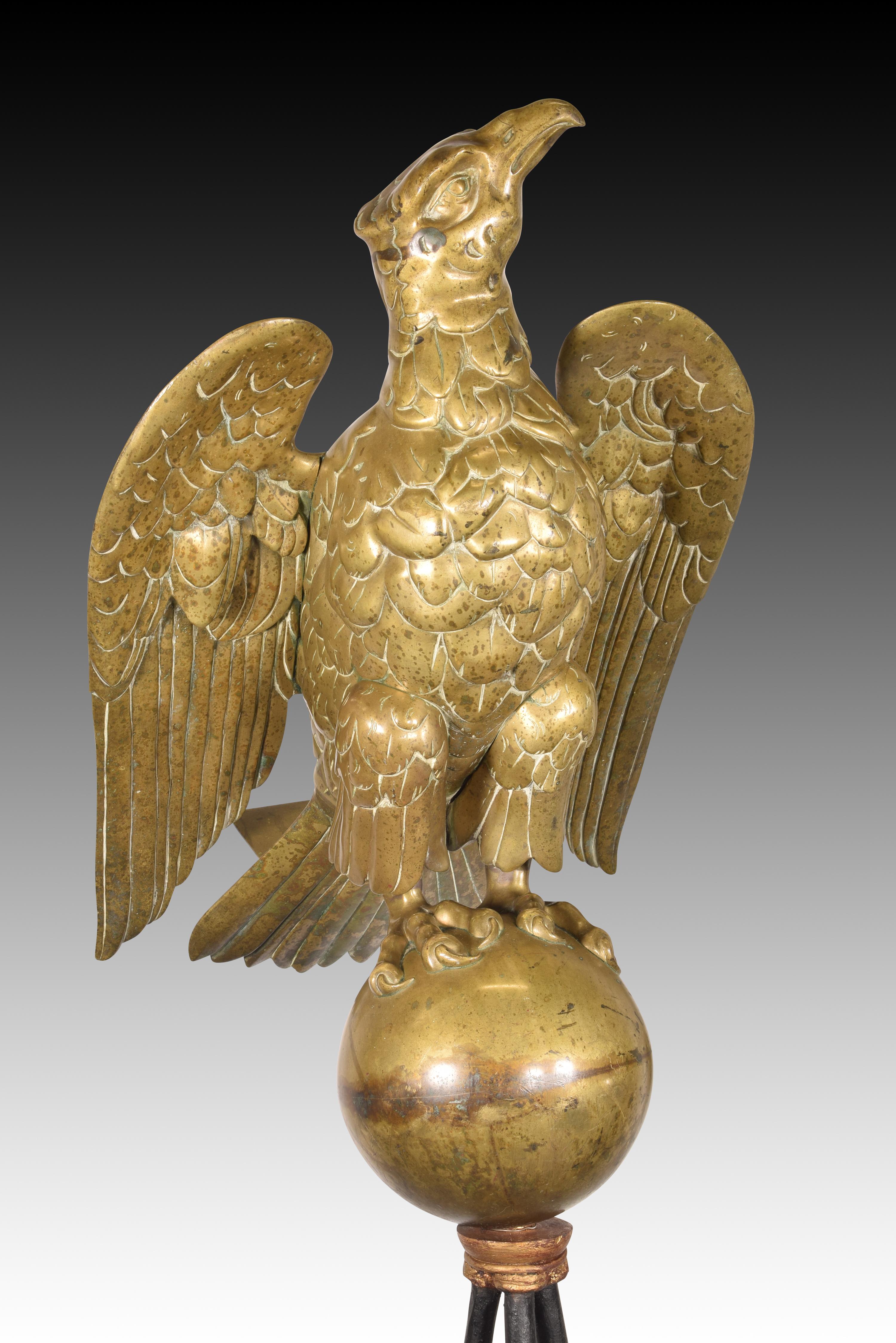 Zwei hohe Adler-Rednerpulte. Bronze, usw. 16. Jahrhundert und später. im Angebot 12