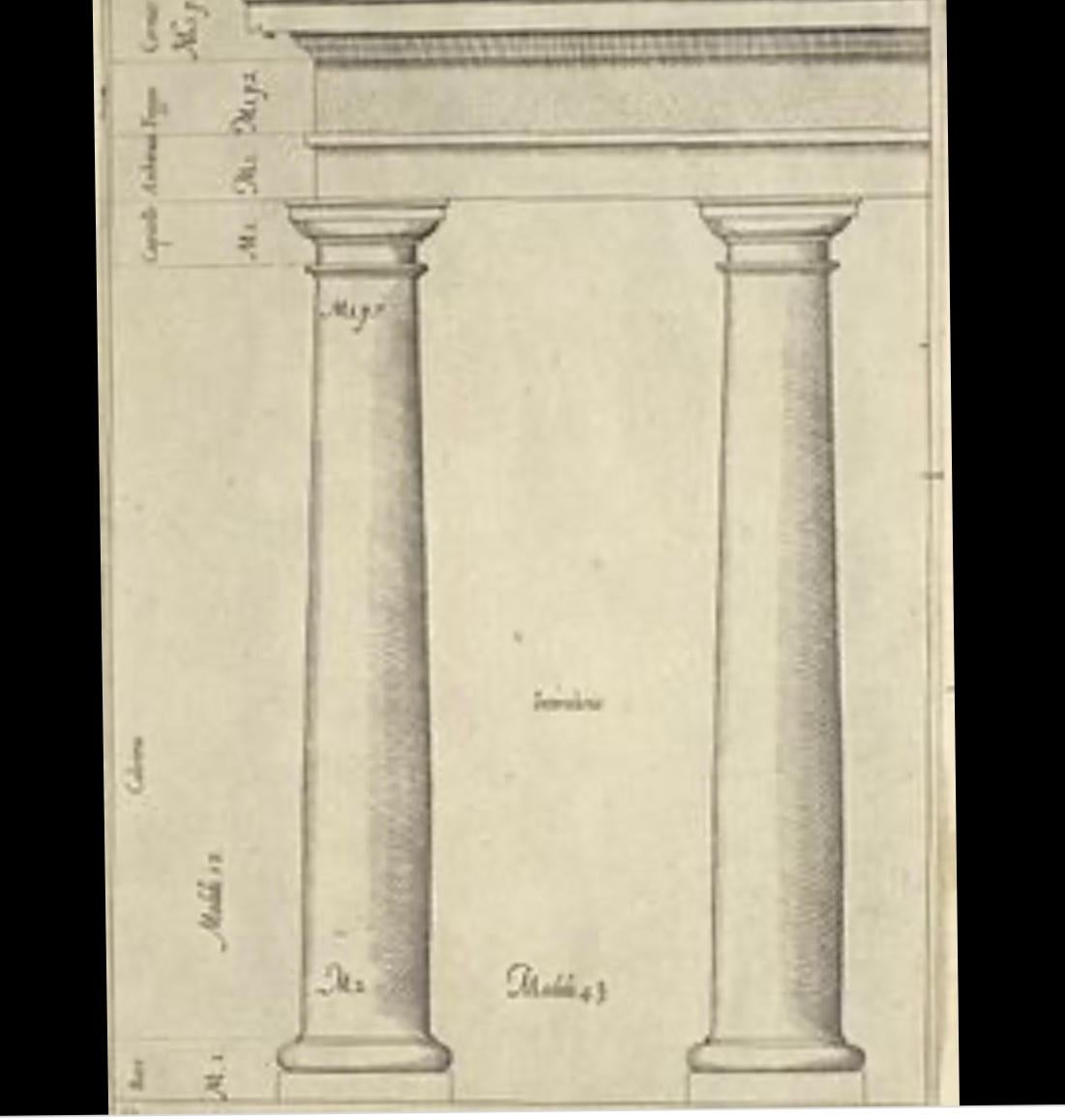 Paire de hautes colonnes de style toscan en faux marbre de Sienne en vente 1