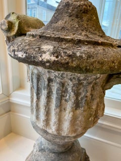 Pair of Tall Garden Finials, 17th Century