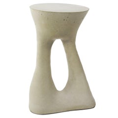 Pair of Tall Grey Kreten Nightstands / Bedside Tables, from Souda, Made to Order