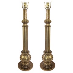 Pair of Tall Moderne Table Lamps