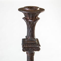 Pair of Torchers Neoclassical Wrought Iron , Bindesbøll