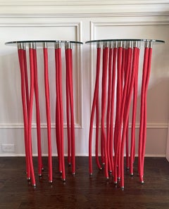 Pair of Tall ORG tables by Fabio Novembre for Cappellini