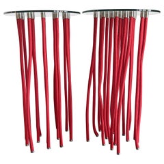 Pair of Tall ORG tables by Fabio Novembre for Cappellini