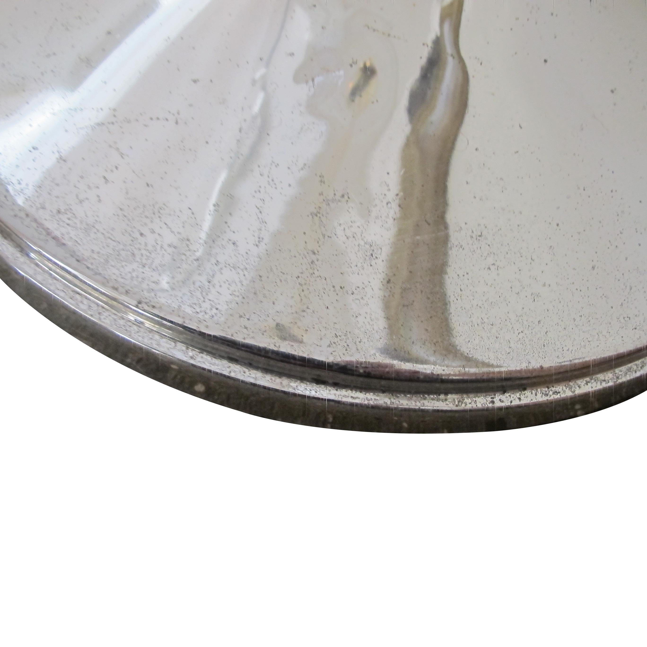 Nickel Coppia di lampade da terra alte in argento nichelato, circa 1960, francese in vendita