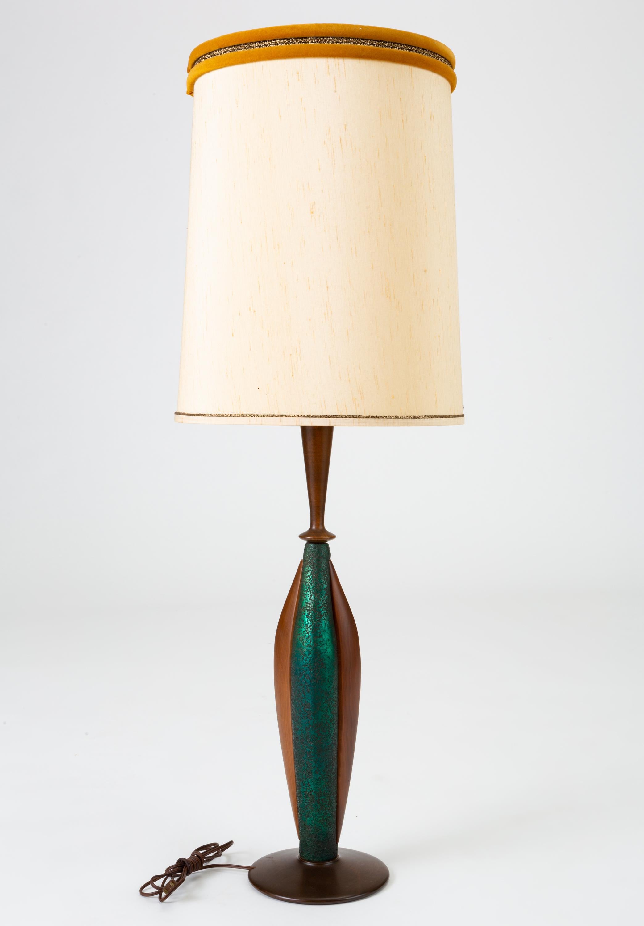 tall bedside lamps pair