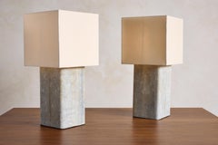 Paar hohe Willy Guhl-Lampen