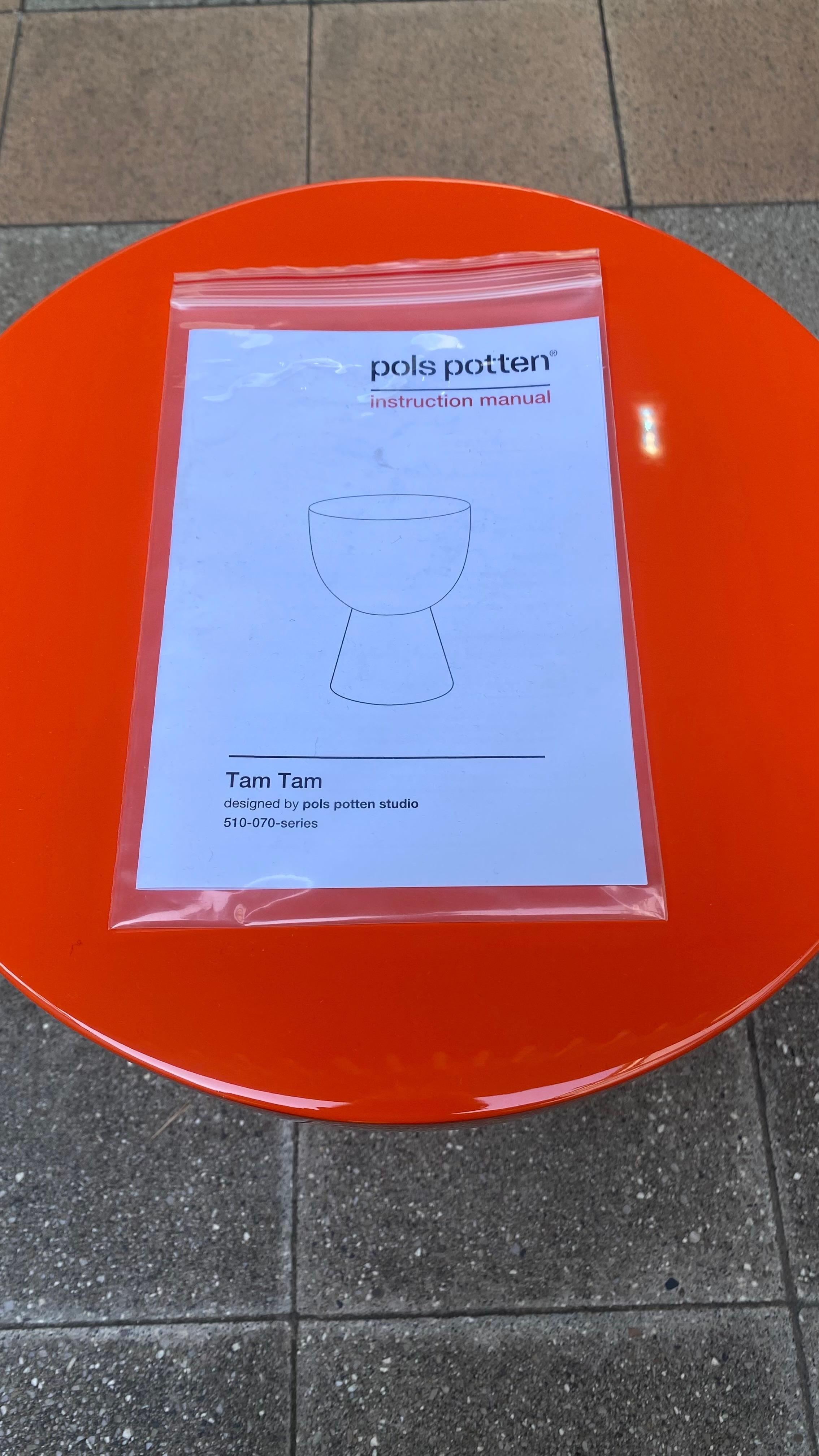 XXIe siècle et contemporain Paire de tabourets Tam Tam - Pols Potten Studio