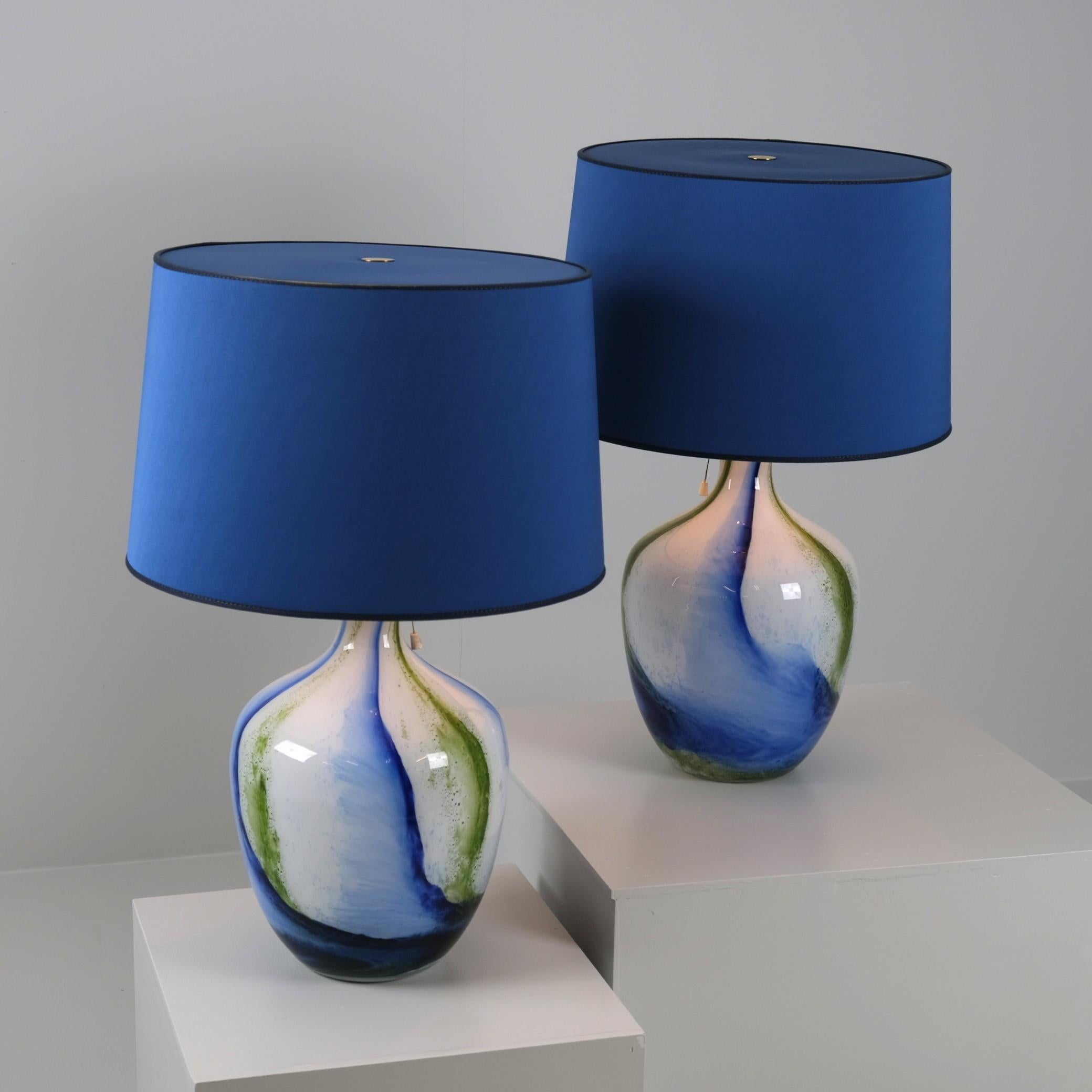 Scandinavo moderno Coppia di lampade da tavolo Tamara Aladin 