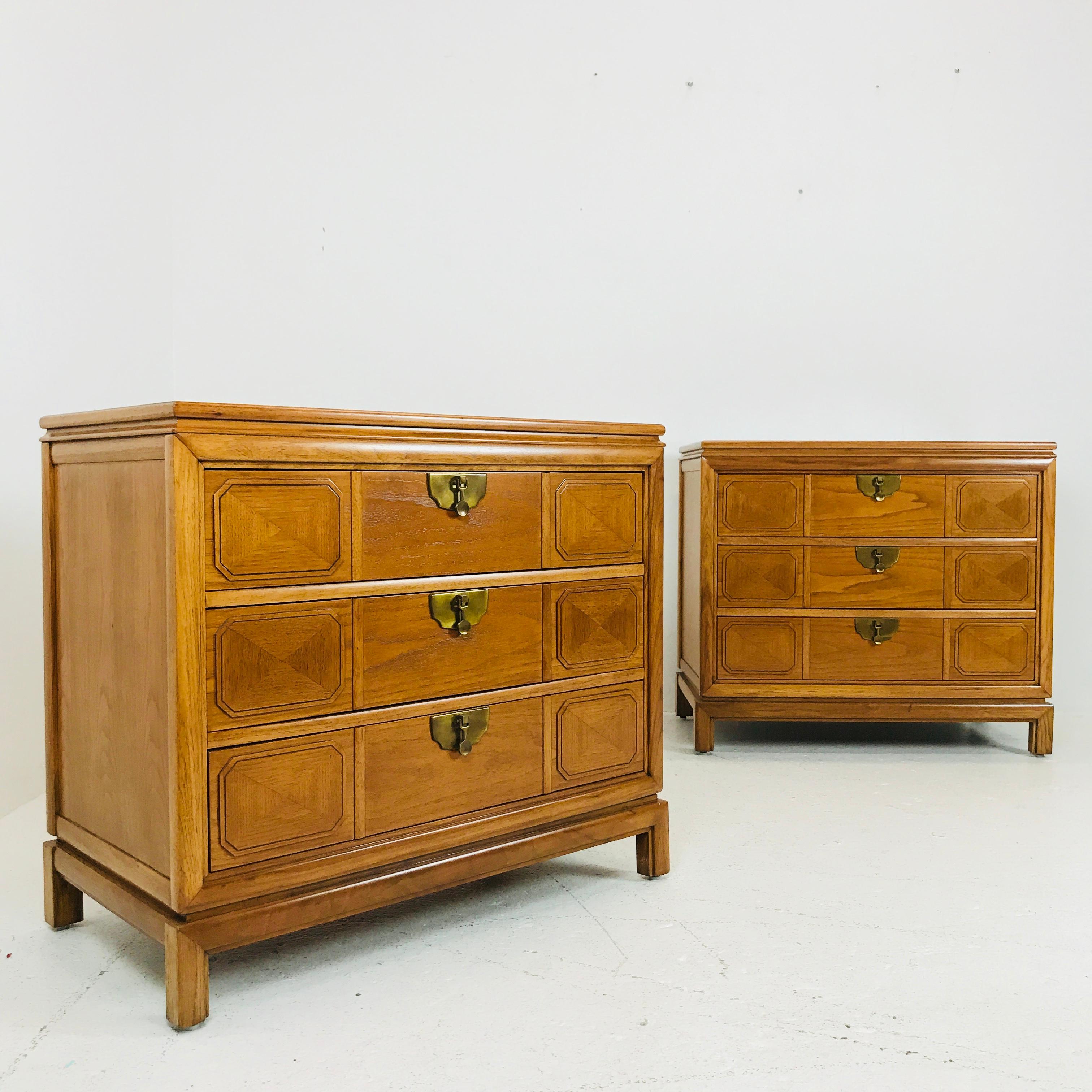 Pair of Tamerlane Bachelor Chest by Thomasville 1