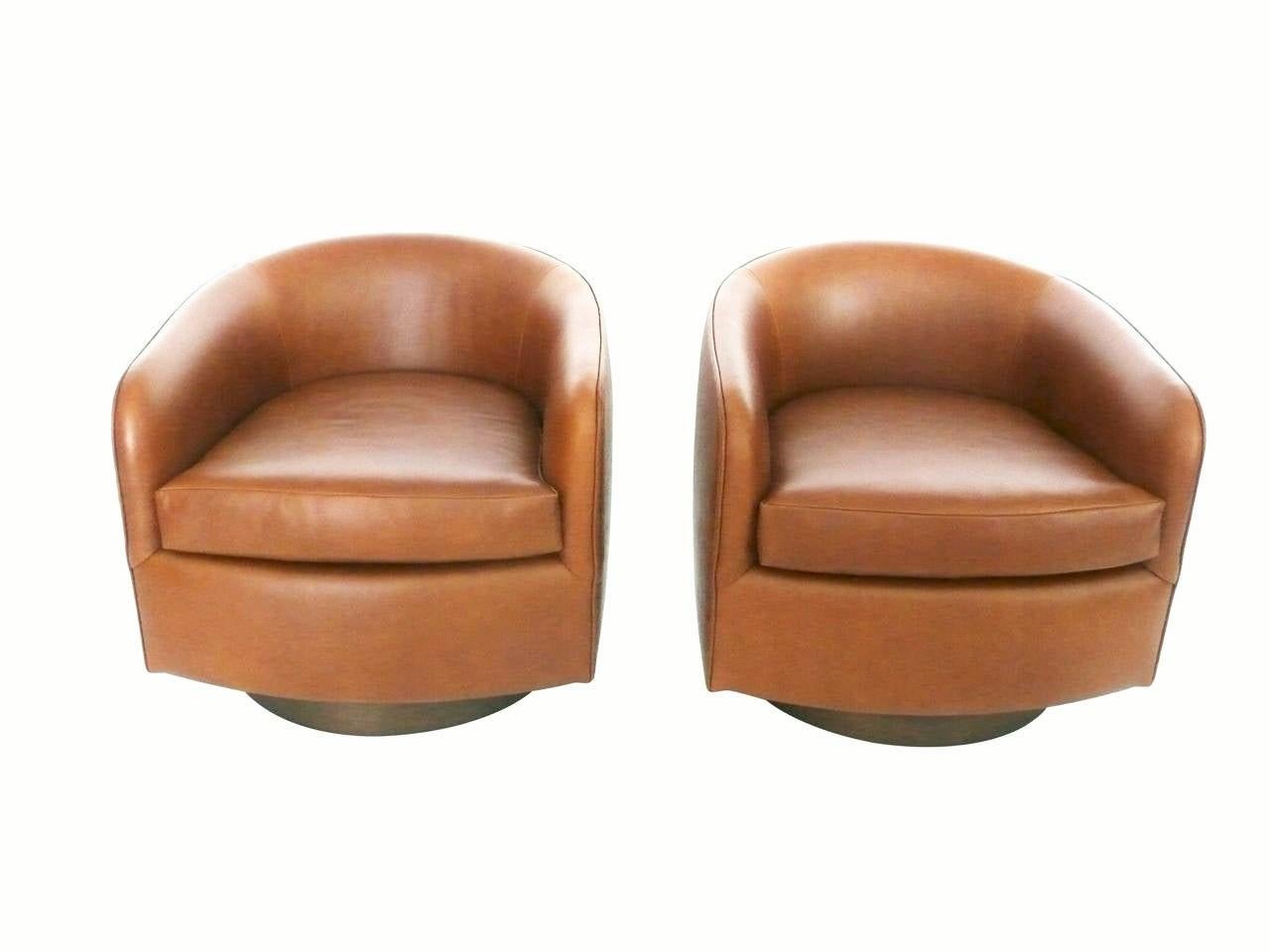 leather swivel chair