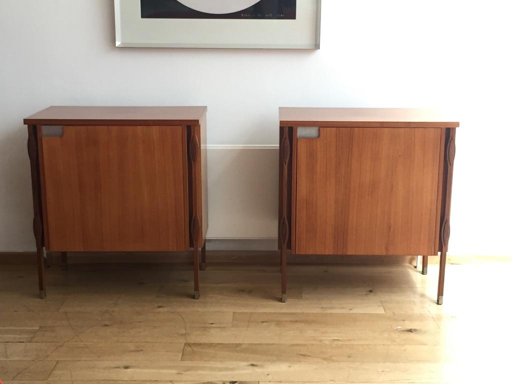 Pair of 'Taormina' Cabinets, by Ico Parisi, c. 1958 In Good Condition In London, GB