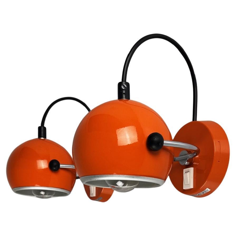 Pair of Targetti Sankey Wall or Table Lamps, 1970s Italy