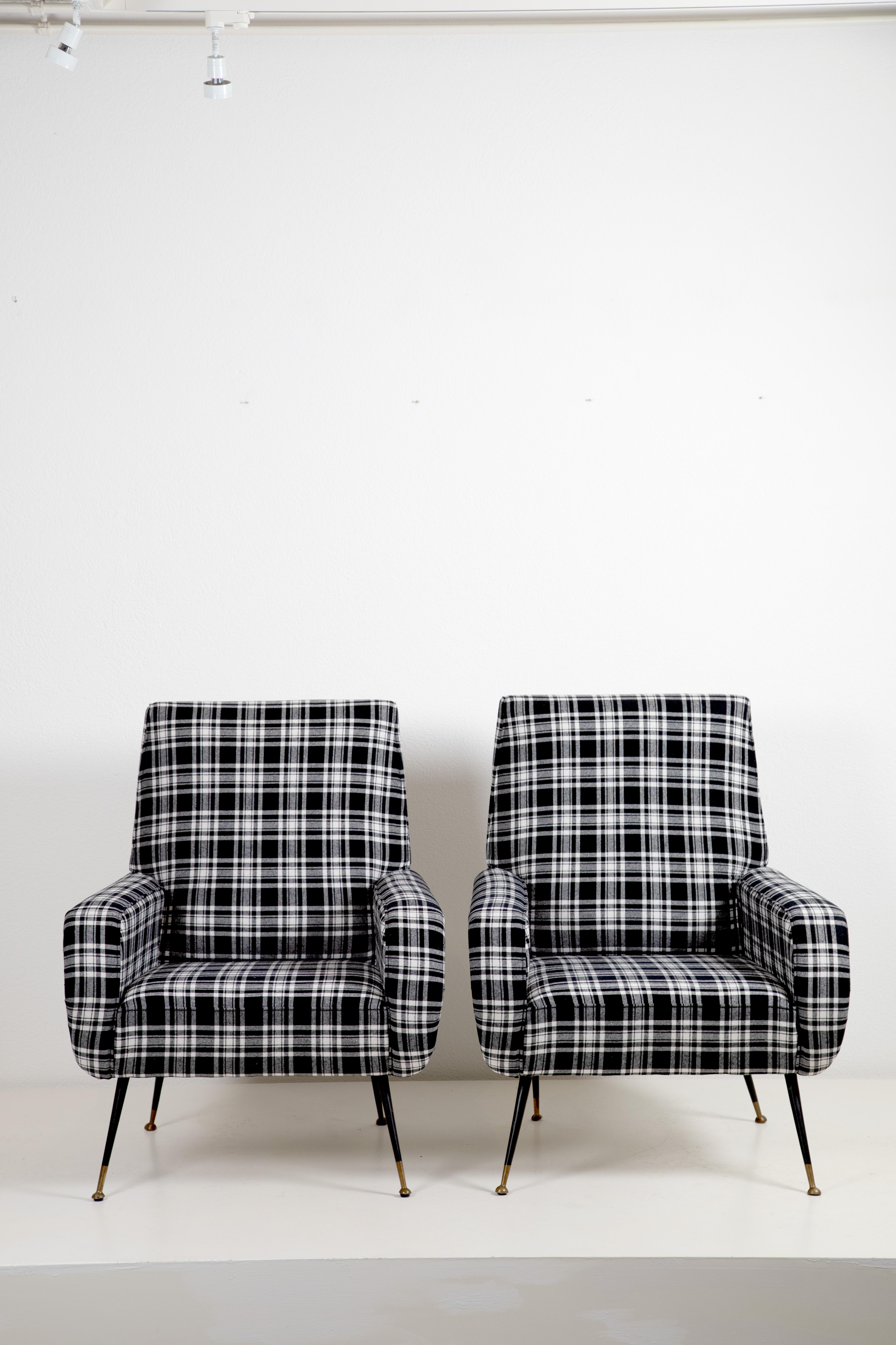 Coppia di poltrone Tartan in vendita 7