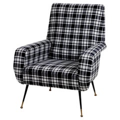 Pair of Tartan Armchairs