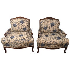 Pair of Taylor King Bergere Chairs