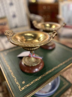 Pair of Tazza Bronze Cobra Detail