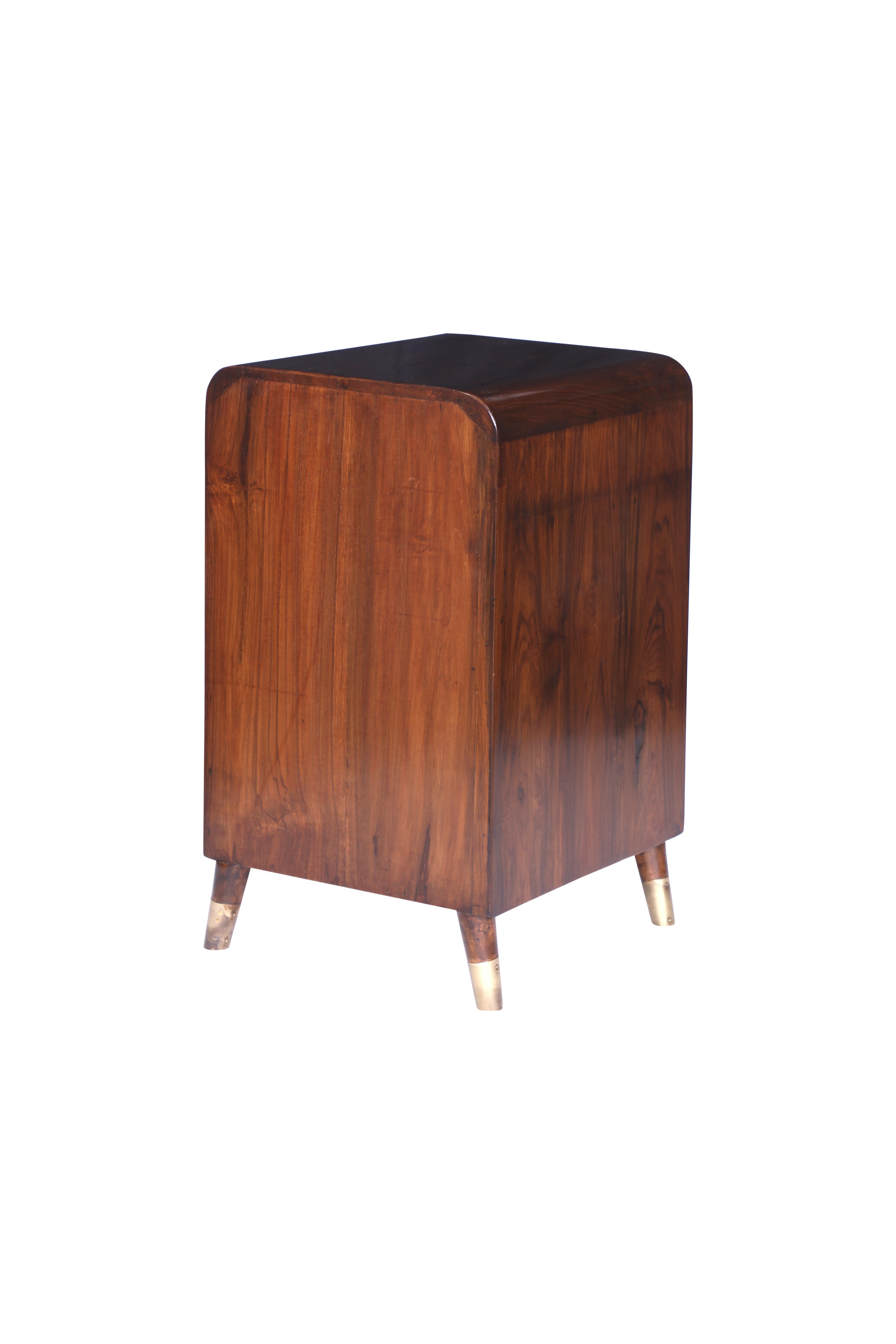 Pair of Teak and Rosewood End or Side Tables, Mid-Century Modern 2